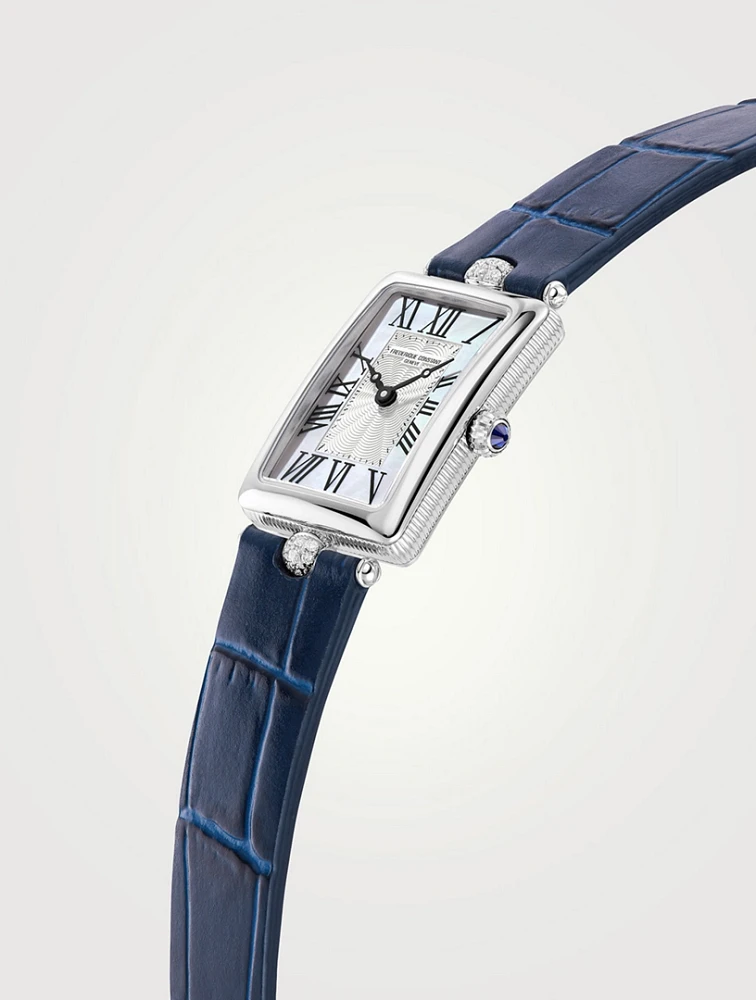 Classics Carrée Quartz Stainless Steel Watch