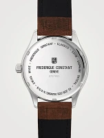 Classics Quartz Leather Strap Watch