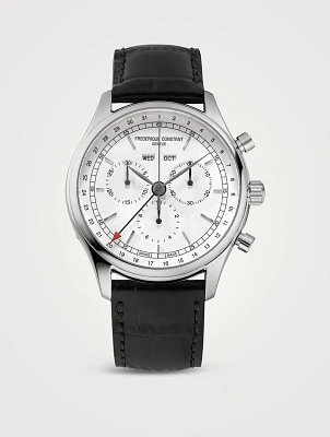 Classics Quartz Leather Strap Watch