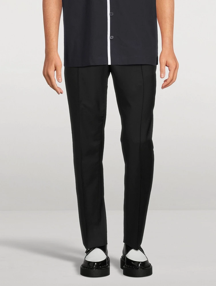 Wool And Mohair Jogger Pants