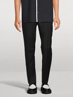 Wool And Mohair Jogger Pants