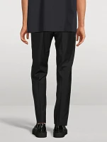 Wool And Mohair Jogger Pants