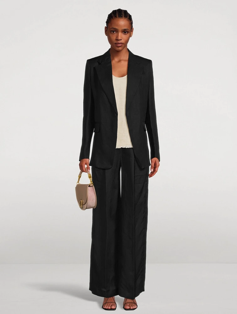 Wide-Leg Trousers