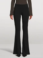 Crêpe Jersey Bootcut Trousers