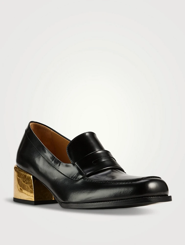 Leather Penny Loafers