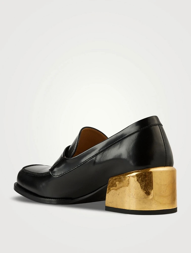 Leather Penny Loafers
