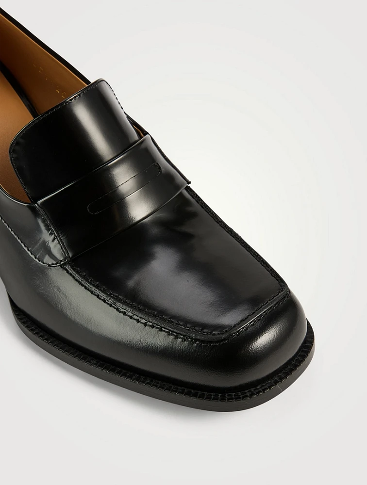 Leather Penny Loafers