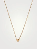 Baby 14K Gold Diamond Butterfly Necklace