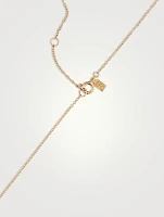 Baby 14K Gold Diamond Butterfly Necklace