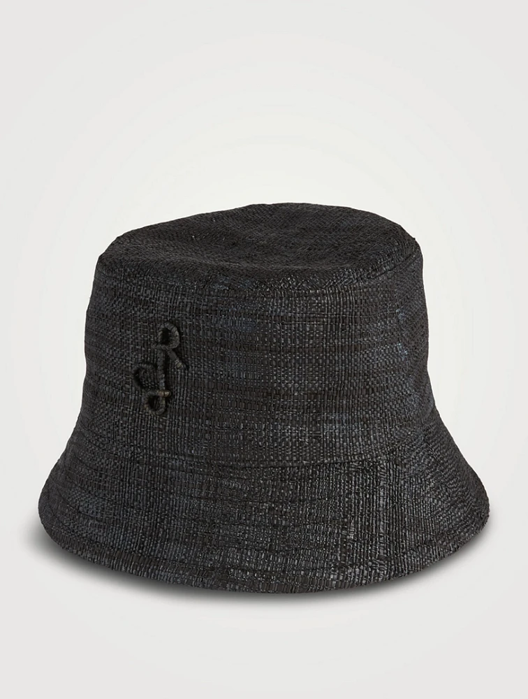 Straw Bucket Hat