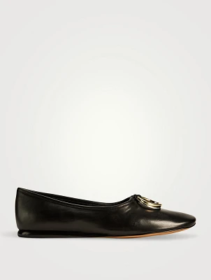 Didi Leather Ballet Flats