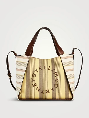 Stella Logo Canvas Crossbody Tote Bag