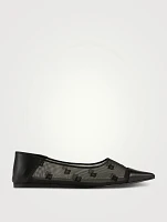 4G Mesh Ballet Flats