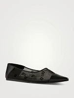 4G Mesh Ballet Flats
