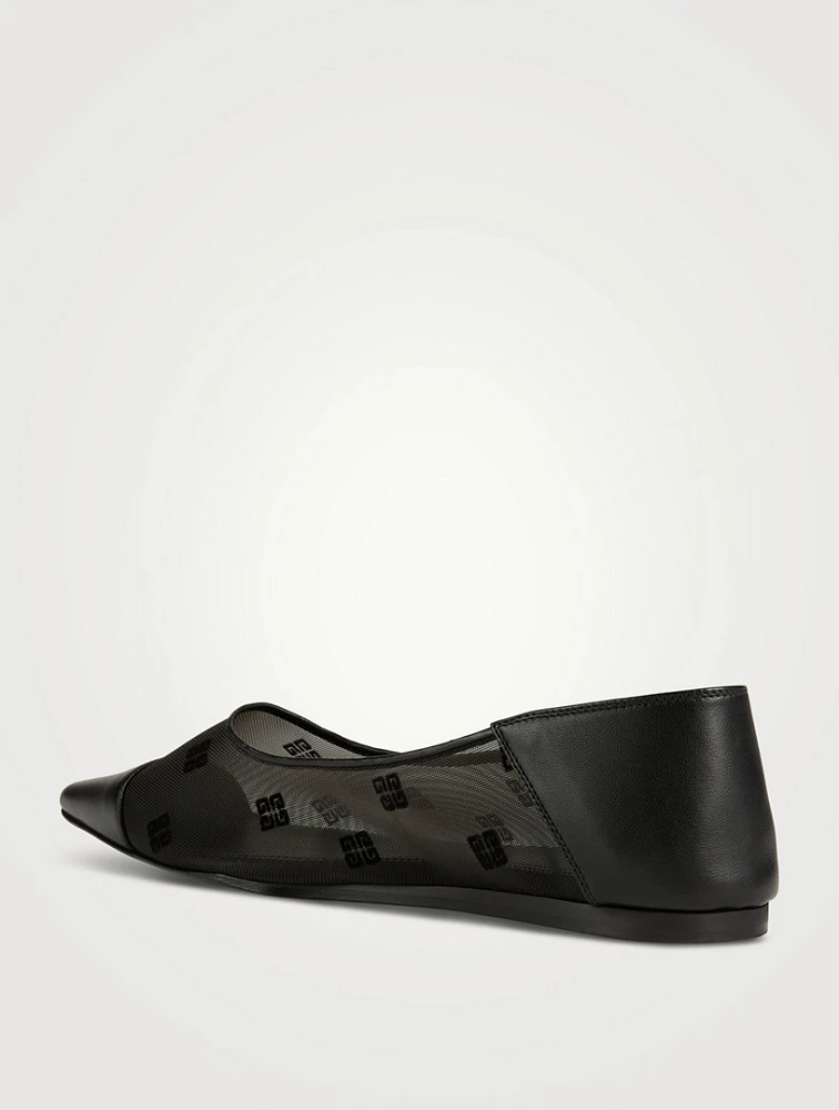 4G Mesh Ballet Flats