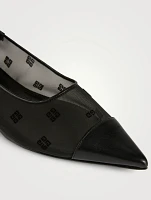 4G Mesh Ballet Flats