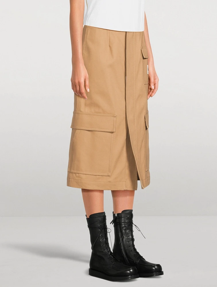 Sacai x Carhartt WIP Midi Skirt