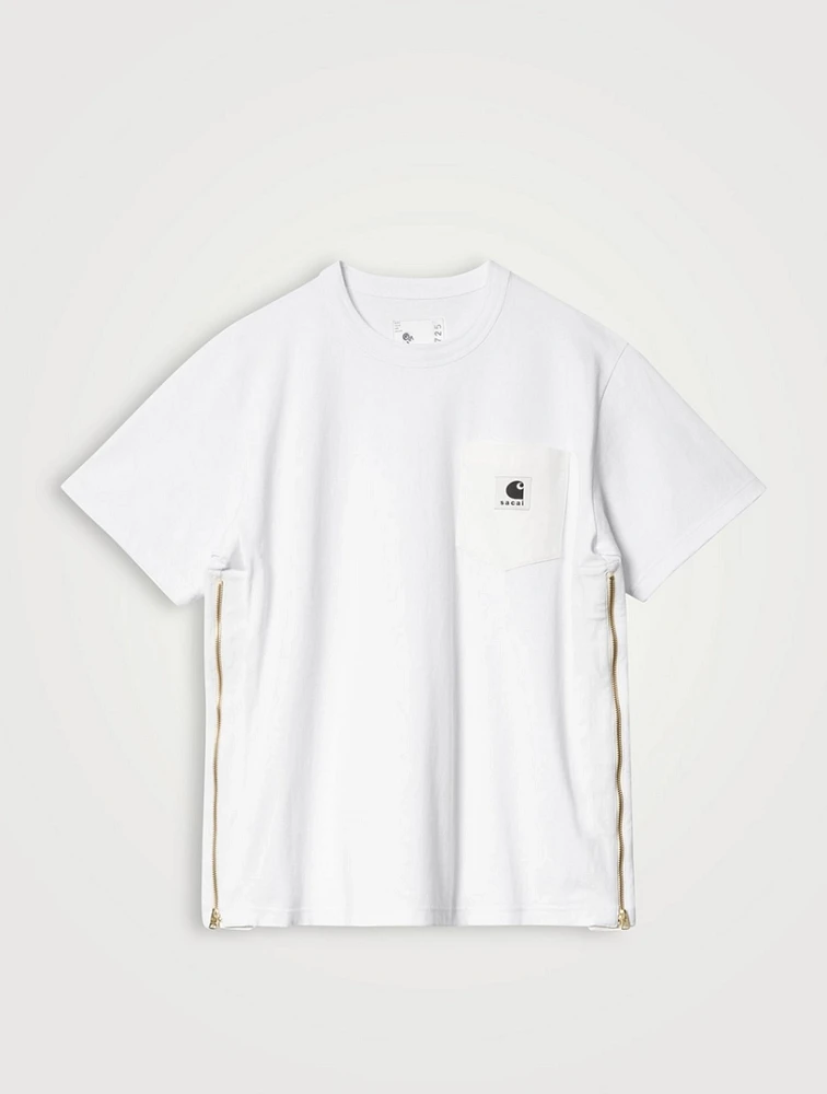Sacai x Carhartt WIP Zipped T-Shirt