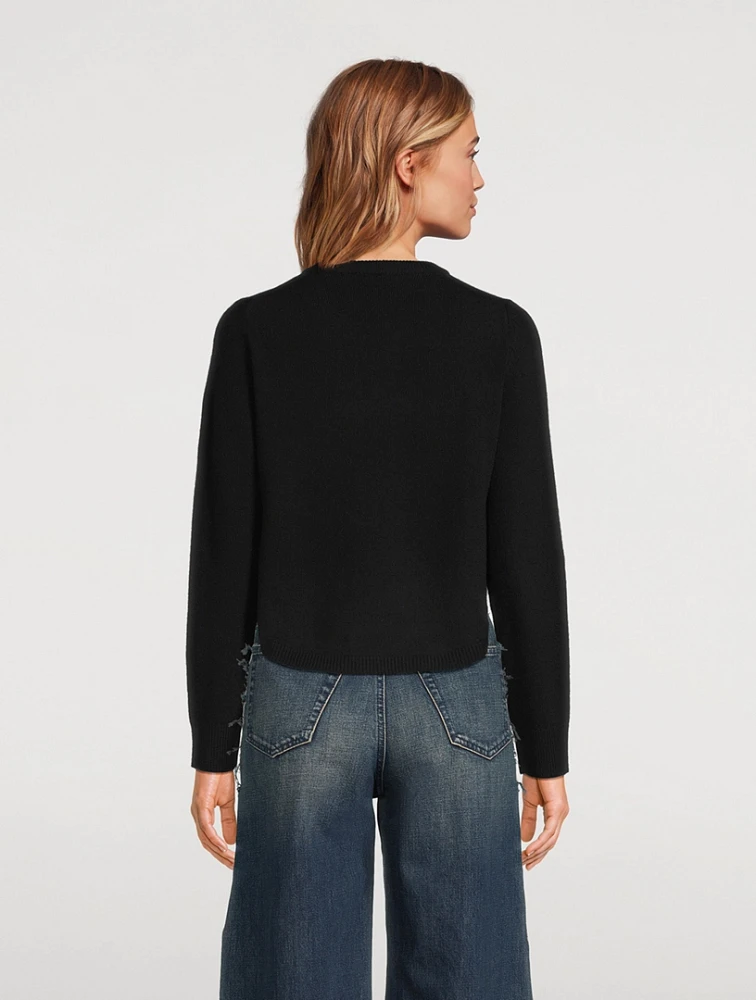Stella Monogram Cashmere Sweater