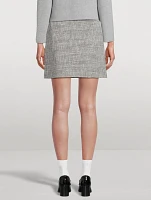 Tweed Mini Skirt