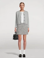 Tweed Mini Skirt