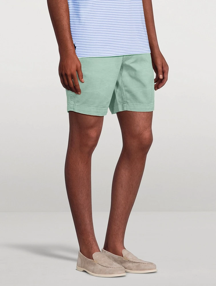 Cotton Twill Shorts