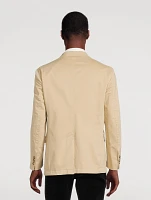 Soft Tailored Chino Suit Jacket
