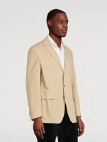 Soft Tailored Chino Suit Jacket