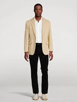 Soft Tailored Chino Suit Jacket