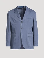 Soft Tailored Chino Suit Jacket