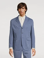 Soft Tailored Chino Suit Jacket