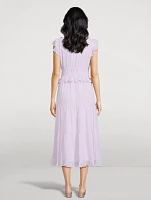 Paradis Silk Midi Dress