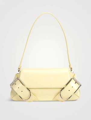 Voyou Leather Shoulder Flap Bag