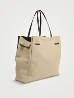 Large Voyou Canvas Tote Bag