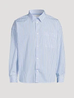 Relaxed Shirt Striped Print