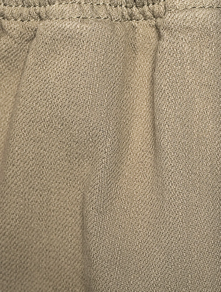 Textured Terry Shorts