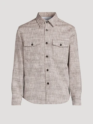 Garvin Tweed Shirt Jacket