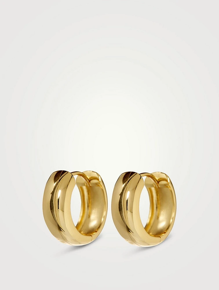 Monaco Huggie Hoop Earrings