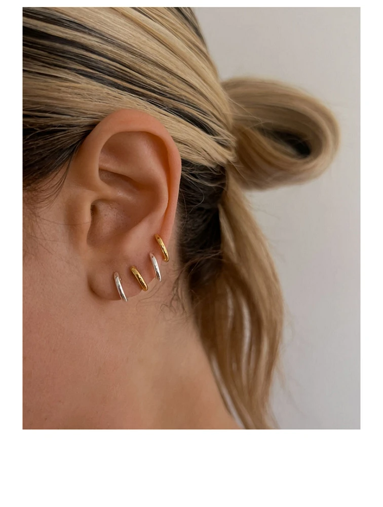 Sicily Huggie Hoop Earrings