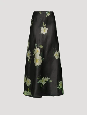 Harmony Maxi Skirt In Floral Print