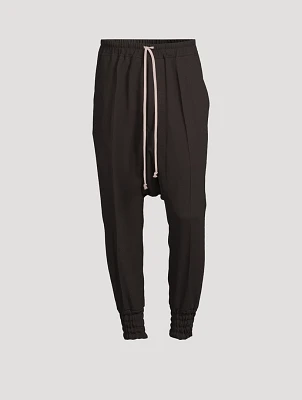 Wool Jogger Pants