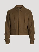 Alice Strobe Wool Jacket