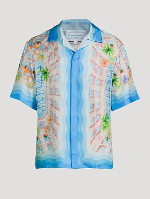 Le Plongeon Silk Shirt