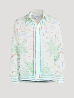 Crayon Tennis Club Silk Shirt