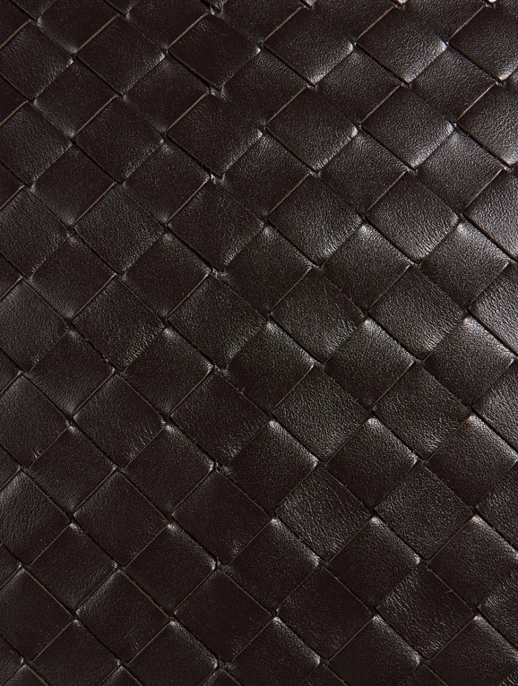 Large Intrecciato Leather Tote Bag