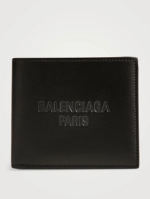 Duty Free Leather Folded Wallet