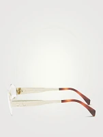 Metal Triomphe Oval Optical Glasses