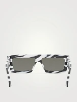 Monochroms Geometric Sunglasses