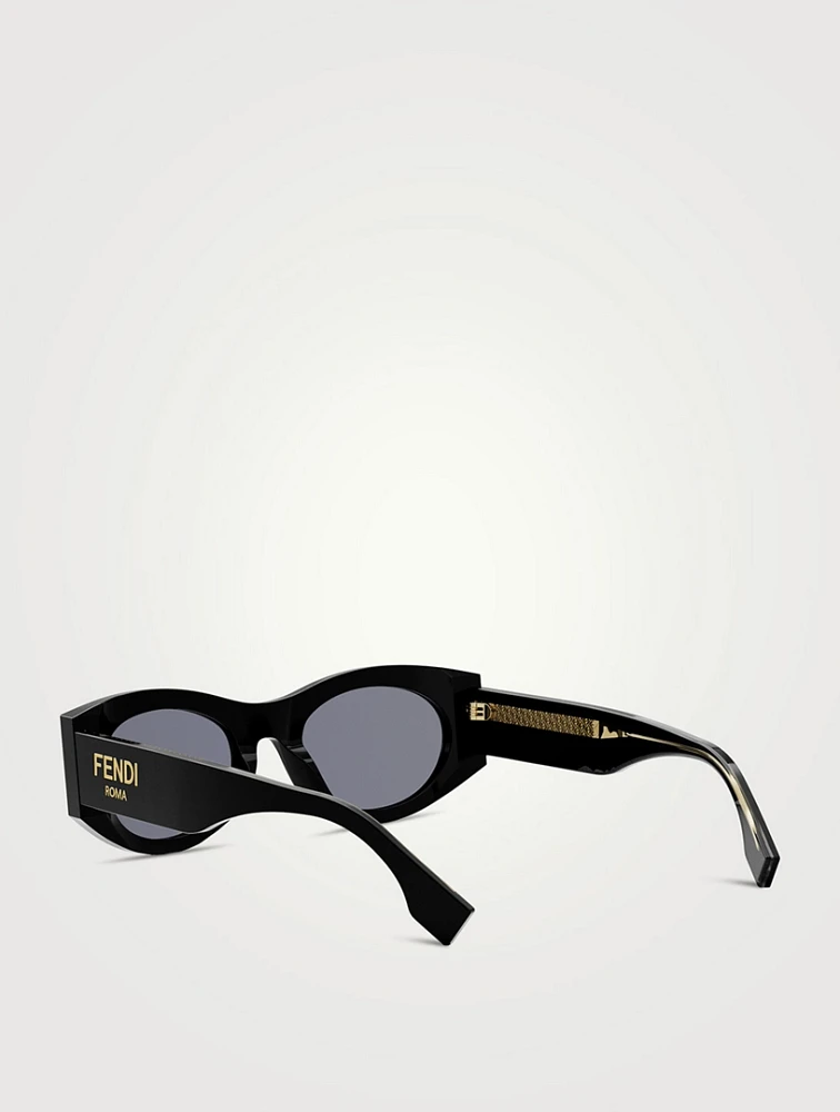 Fendi Roma Oval Sunglasses