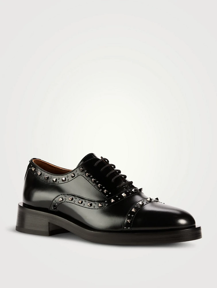 Gentleglam Leather Oxfords